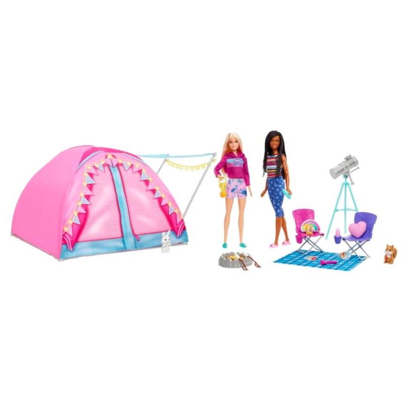 Panenka Barbie Dha Stan s 2 panenkami a doplňky