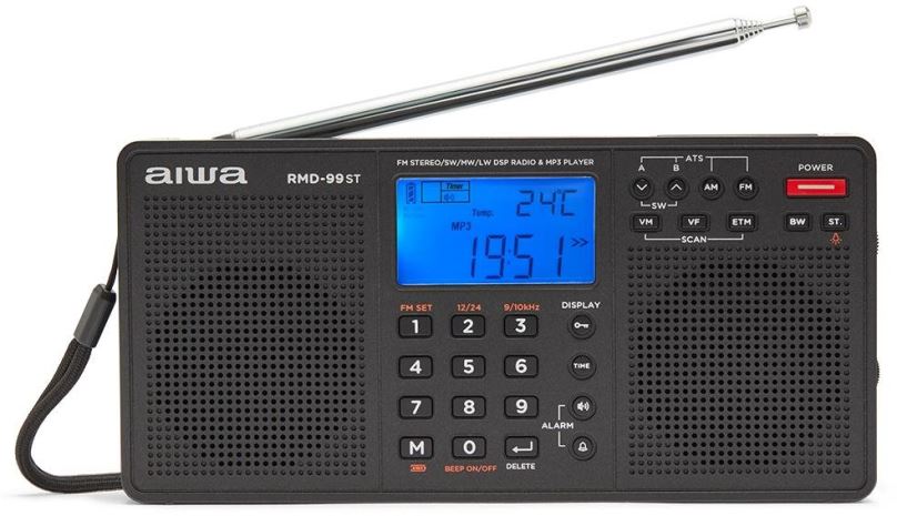 Rádio AIWA Rádio se sluchátky do uší RMD-99 ST