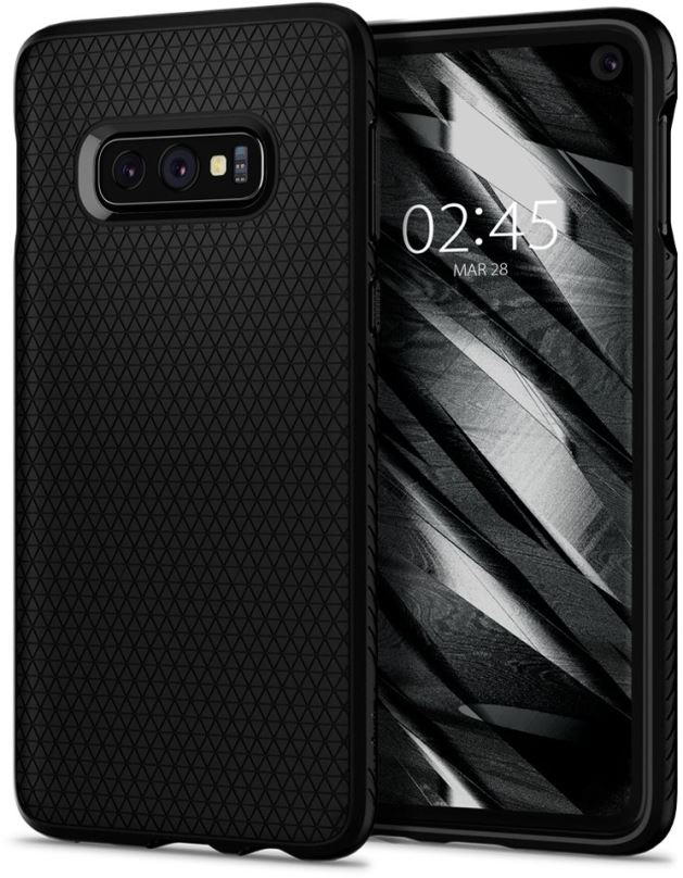 Kryt na mobil Spigen Liquid Air Matte Black Samsung Galaxy S10e