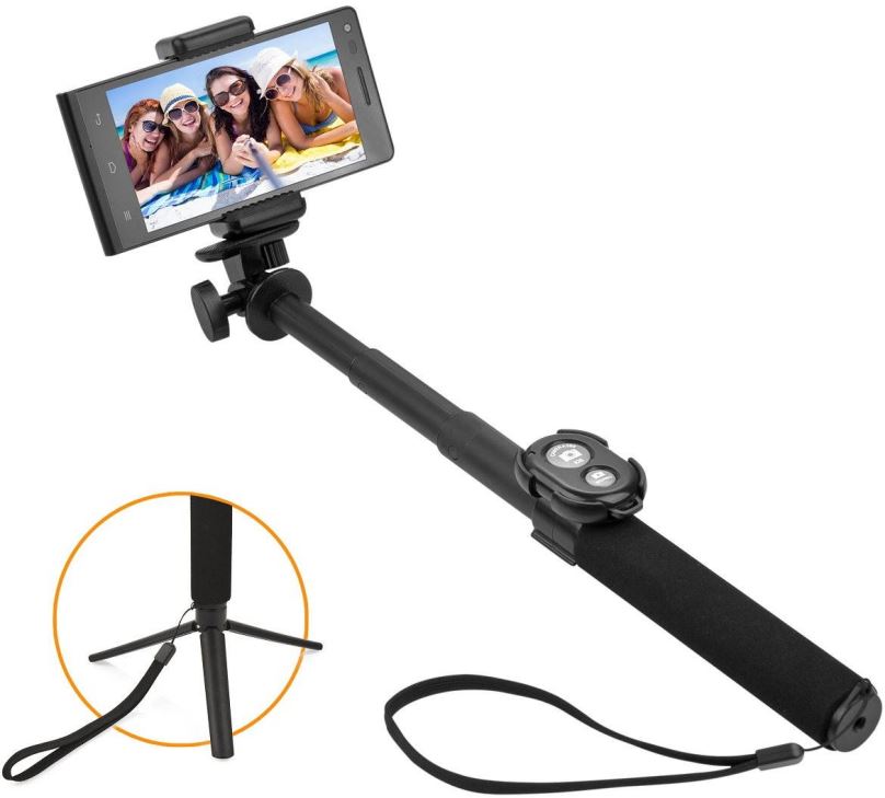 Selfie tyč Gogen BT Selfie 5B teleskopická