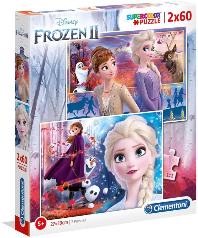 Puzzle Puzzle 2x60 Frozen 2