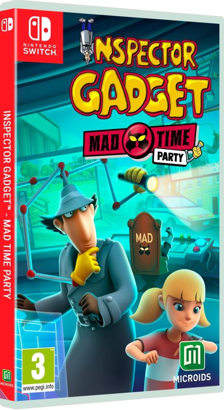 Hra na konzoli Inspector Gadget: Mad Time Party - Day One Edition - Nintendo Switch