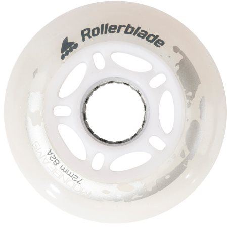 Kolečka Rollerblade Moonbeams Led WH 72/82A (4PCS) white