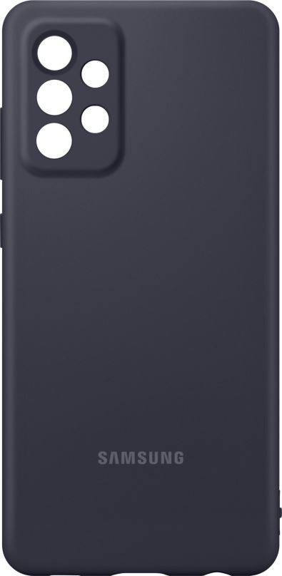 Kryt na mobil Samsung silikonový zadní kryt pro Galaxy A72 černý