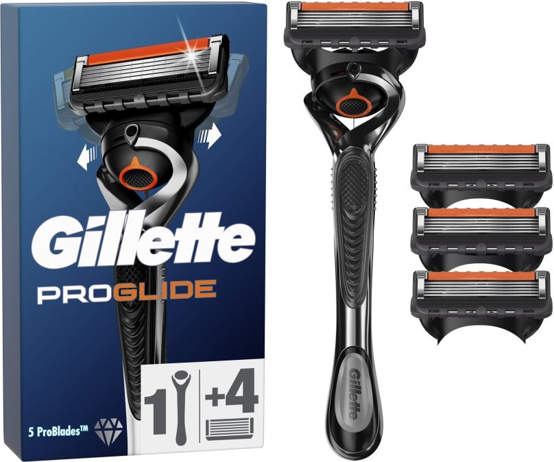 Holicí strojek GILLETTE ProGlide + hlavice 4 ks