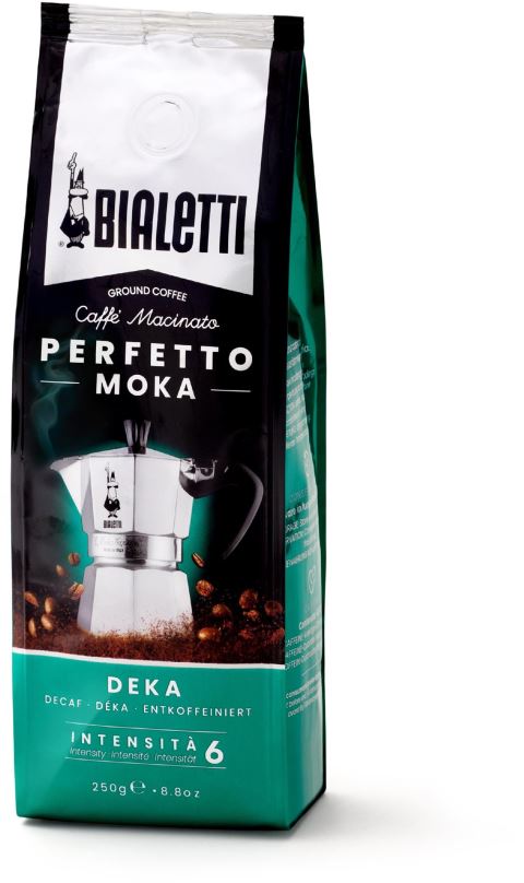 Káva Bialetti Perfetto Moka bezkofeinová 250g