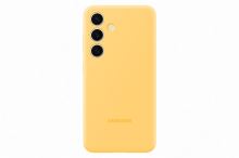 Kryt na mobil Samsung Galaxy S24 Silikonový zadní kryt Yellow