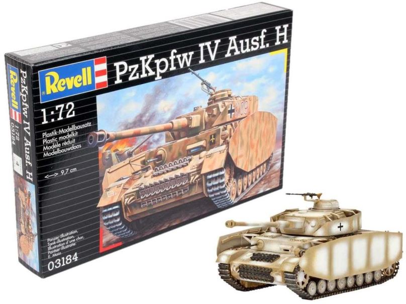 Plastikový model Plastic ModelKit tank 03184 - PzKpfw. IV Ausf.H