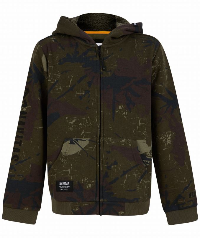 Navitas Mikina Kids Identity Camo Hoody 5-6 let