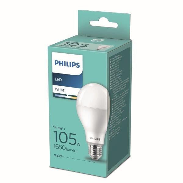 Philips 8719514263222 LED žárovka 1x14,5W-105W | E27 | 1650lm | 3000K - bílá