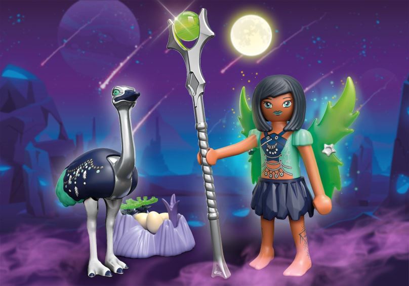 Stavebnice Playmobil 71033 Moon Fairy s pohádkovou zvířecí duší