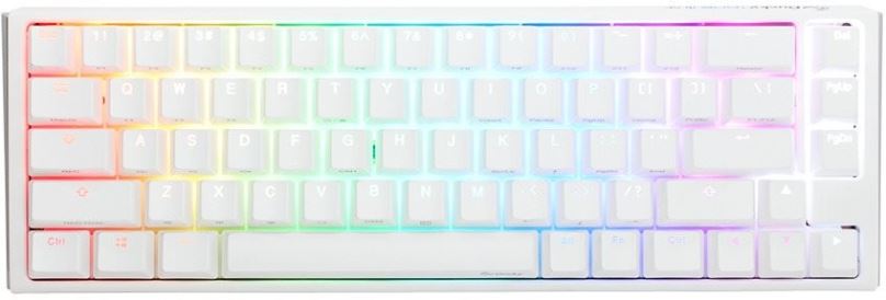 Herní klávesnice Ducky One 3 Classic Pure White SF Gaming keyboard, RGB LED - MX-Brown (US)