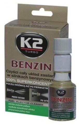 Aditivum K2 BENZIN 50 ml - aditivum do paliva