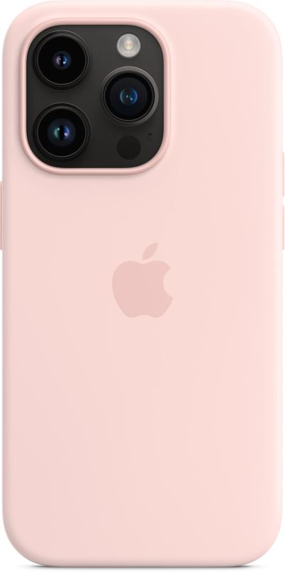 Kryt na mobil Apple iPhone 14 Pro Silikonový kryt s MagSafe křídově růžový