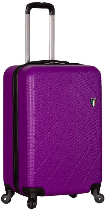 Cestovní kufr TUCCI T-0108 S, fialová