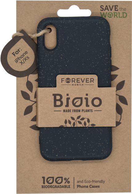 Kryt na mobil Forever Bioio pro iPhone X/XS černý