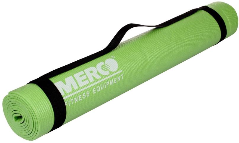 Podložka na cvičení Merco Yoga PVC 4 Mat zelená