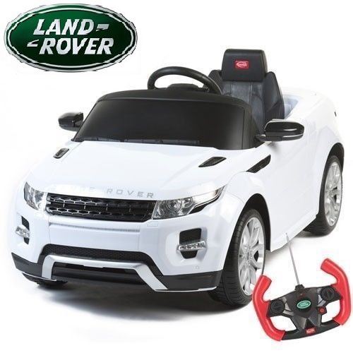 Elektrické auto pro děti Range Rover Evoque, bílý