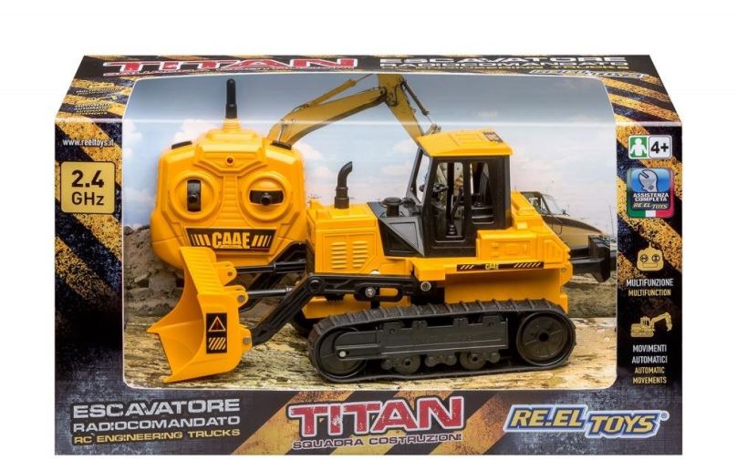 RC model RE.EL Toys RC pásový buldozer Titan 2,4 GHz RTR