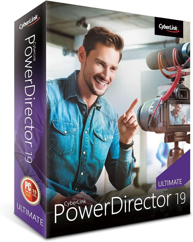 Video software CyberLink PowerDirector 19 Ultimate (elektronická licence)