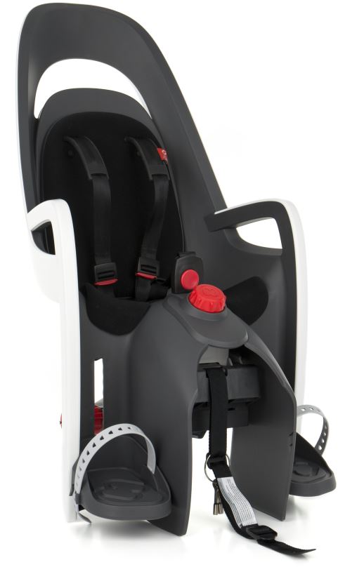 Dětská sedačka na kolo Hamax Caress Plus - adapter šedá / černá