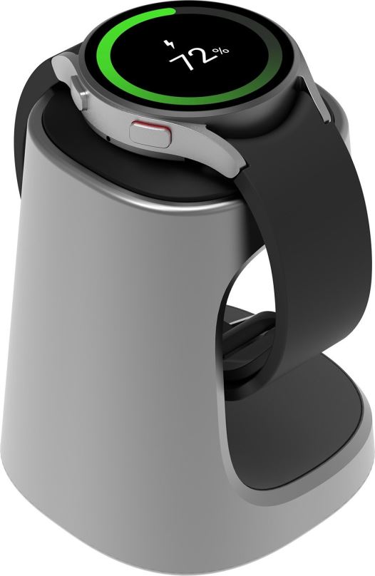 Nabíječka na hodinky Samsung Nabíjecí stojánek na Galaxy Watch šedý