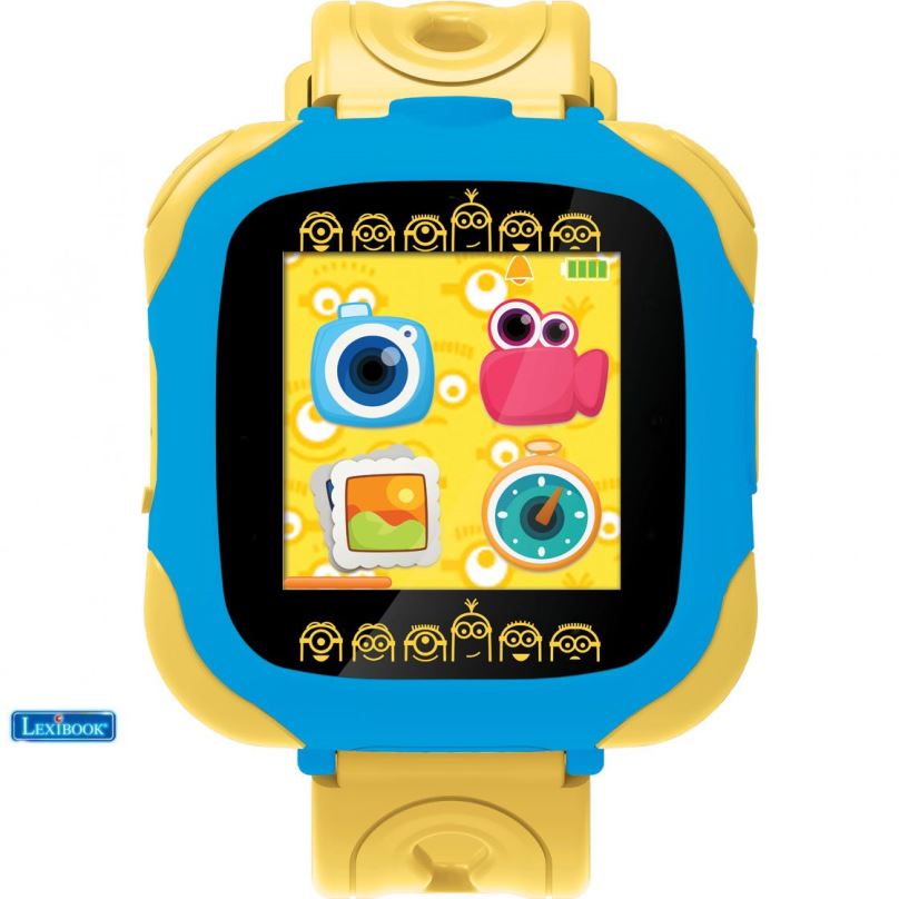 Dětské hodinky Lexibook Mimoni Digitální hodinky s barevnou obrazovkou a kamerou