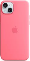 Kryt na mobil Apple iPhone 15 Plus Silikonový kryt s MagSafe růžový