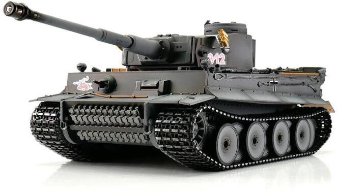 RC tank Torro TIGER raná verze Infrared, metal edice