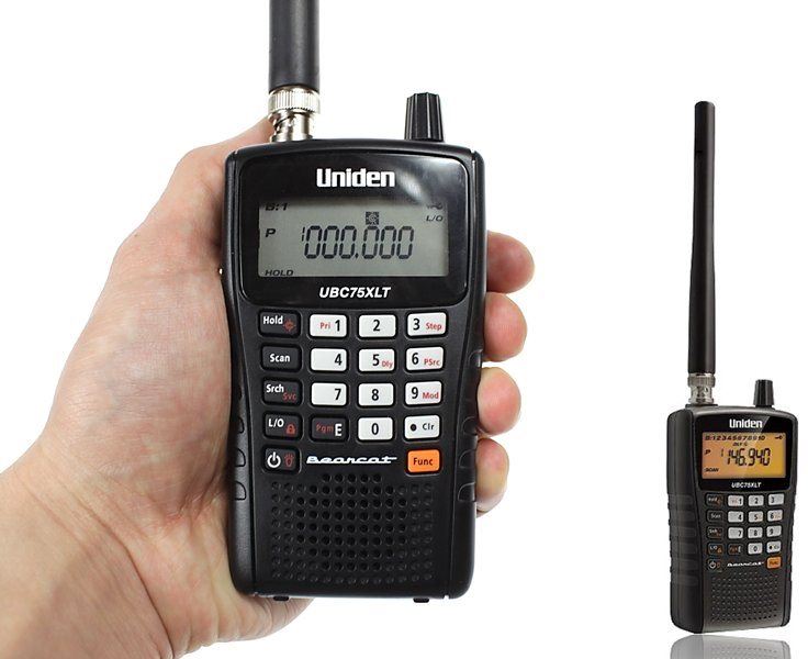 Radiostanice Uniden UBC 75 XLT ruční scanner