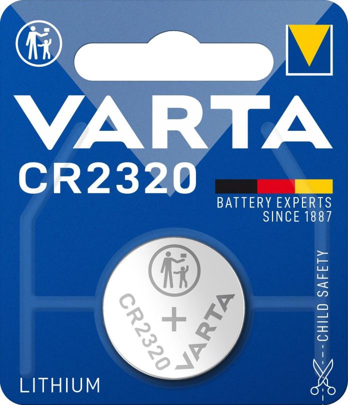 Knoflíková baterie VARTA speciální lithiová baterie CR2320 1ks