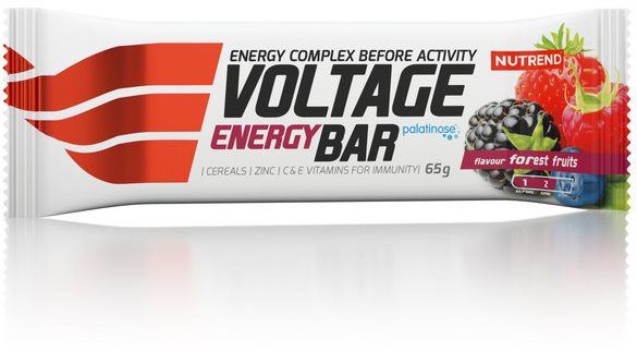 Energetická tyčinka Nutrend Voltage Energy Cake, 65 g, lesní plody