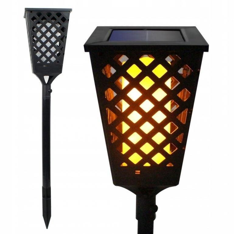Zahradní osvětlení Alum Zahradní solární lampa s efektem plápolajícího ohně