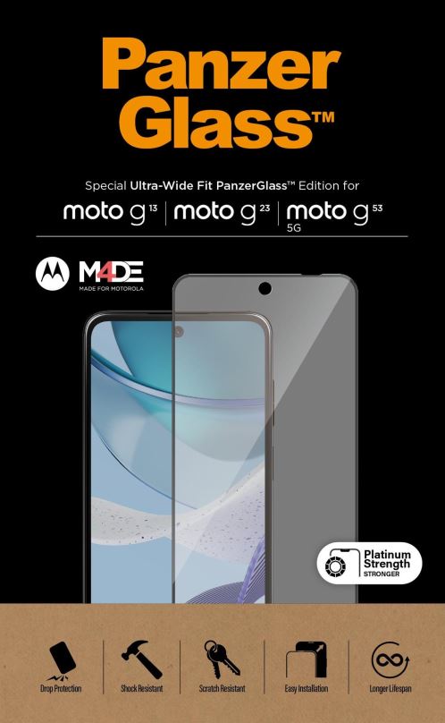 Ochranné sklo PanzerGlass Motorola Moto G13/G23/G53 5G