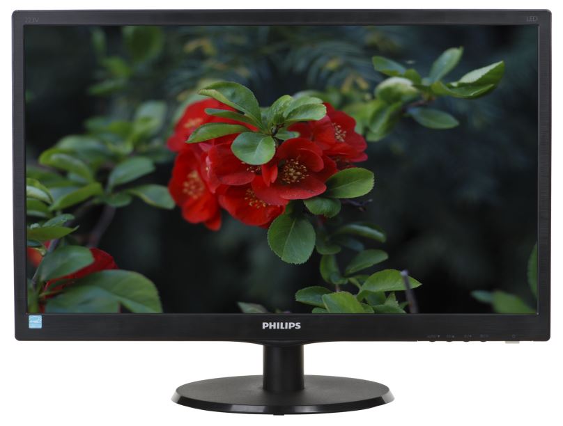 21.5" monitor Philips 223V5LSB, Full HD 1920×1080, TN, LED, 5ms, 60Hz, 250cd/m2, 1000:1, DVI-D, D-SUB(VGA), VESA, černý - používaný monitor, perfektní stav, záruka 12 měsíců!!!
