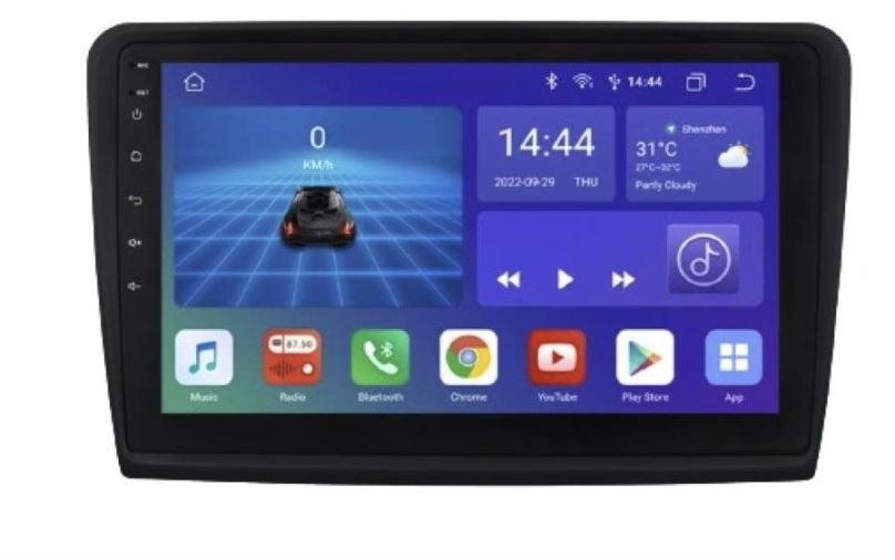 Autorádio HIZPO 2GB Autorádio Škoda Superb 2 II 2008-2015 Android Navigace CarPlay Android Auto