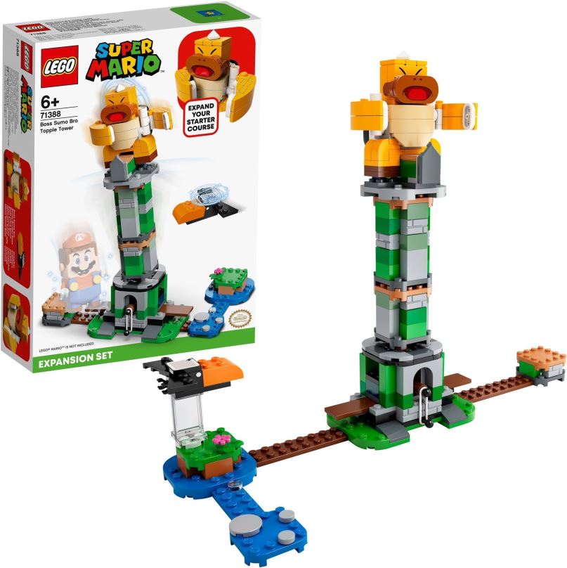 LEGO stavebnice LEGO® Super Mario™ 71388 Boss Sumo Bro a padající věž – rozšiřující set