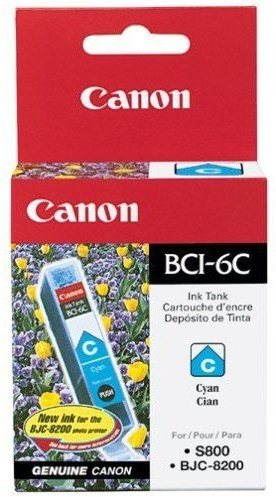 Cartridge Canon BCI6C azurová