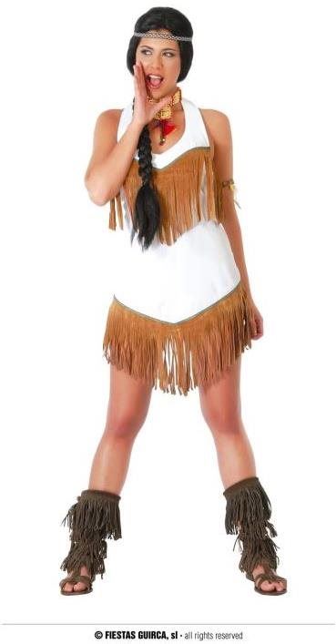Kostým Dámský kostým - indiánka vel. M (38-40)