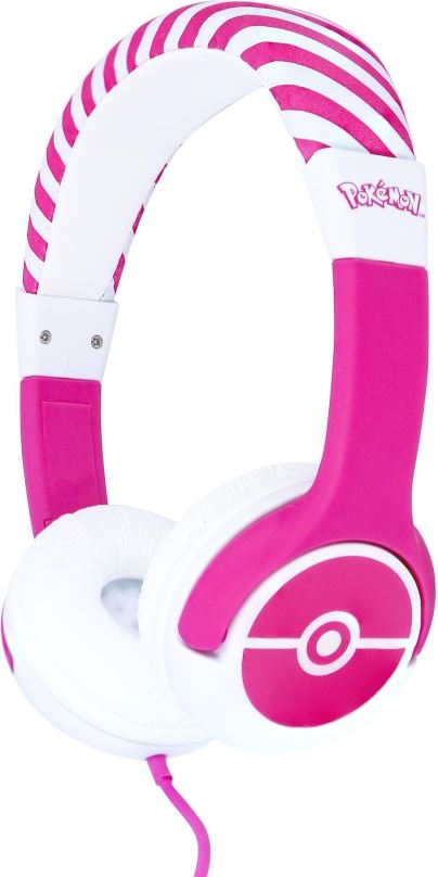 Sluchátka OTL Pokémon Pink Pokeball