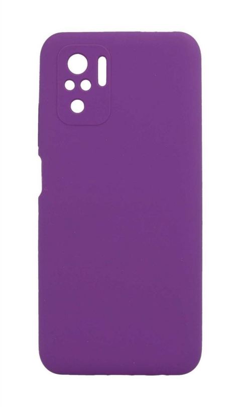 Pouzdro na mobil TopQ Kryt Essential Xiaomi Redmi Note 10 fialový 92332