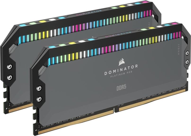 Operační paměť Corsair 32GB KIT DDR5 6000MHz CL36 Dominator Platinum RGB Grey for AMD