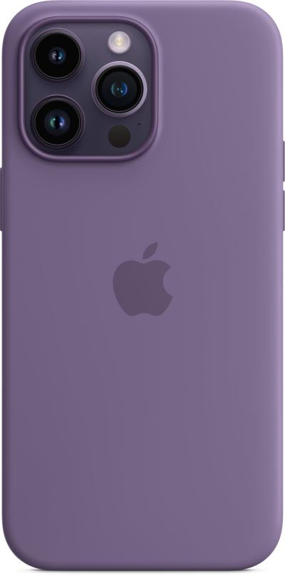 Kryt na mobil Apple iPhone 14 Pro Max Silikonový kryt s MagSafe fialkový