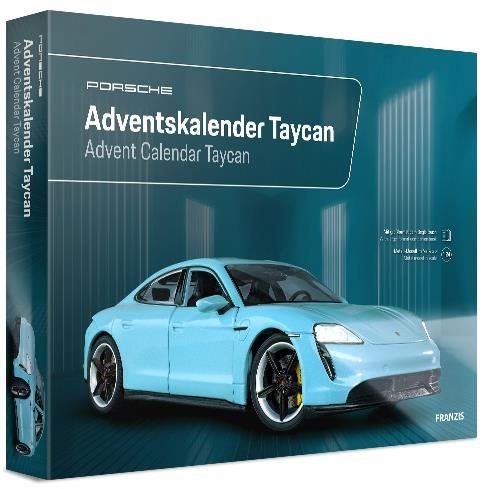 Adventní kalendář Franzis adventní kalendář Porsche Taycan se zvukem 1:24