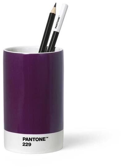 Stojánek na tužky PANTONE porcelánový, Aubergine 229