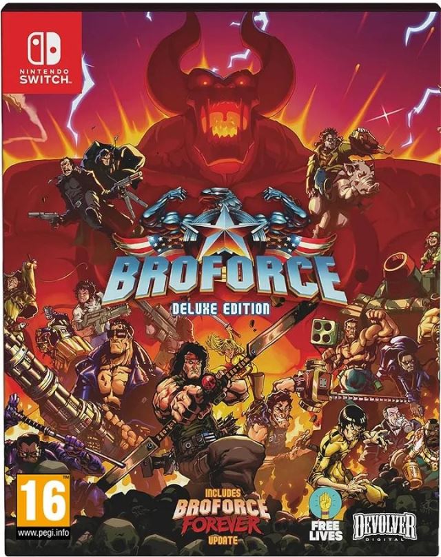 Hra na konzoli Broforce: Deluxe Edition - Nintendo Switch