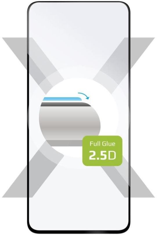 Ochranné sklo FIXED FullGlue-Cover pro Xiaomi Redmi Note 12 černé
