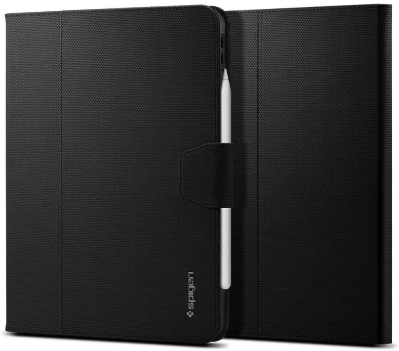 Pouzdro na tablet Spigen Liquid Air Folio Black iPad Air 10.9" (2022/2020)
