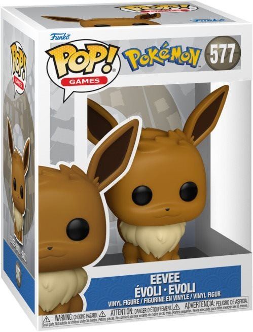 Funko POP Games: Pokemon- Eevee(EMEA)