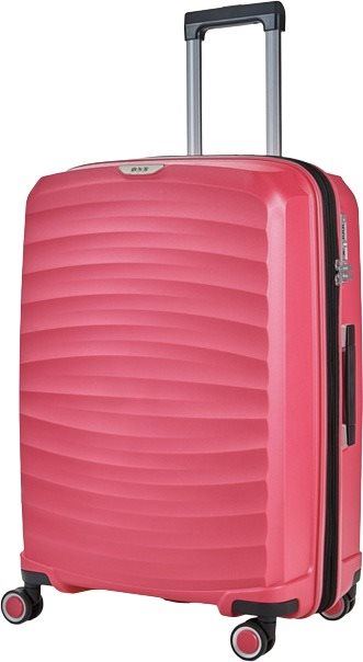 Cestovní kufr ROCK TR-0212 M, růžová